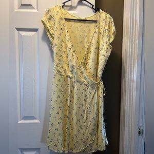 Hollister half wrap dress
